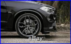 4x 22 zoll HAXER 120 felgen für BMW X5 X6 E70 F15 concav wheel Vossen Black HRE