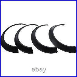 4x For Mercedes-Benz C63 AMG Matte Fender Flares Wheel Arched CONCAVE Widebody