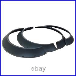 4x For VW Touran MK1 Matte Black Fender Flares 4 Wheel Arched CONCAVE Widebody