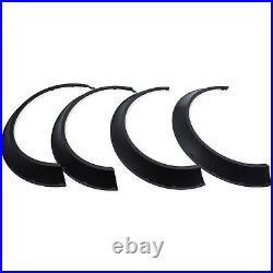 4x For VW Touran MK1 Matte Black Fender Flares 4 Wheel Arched CONCAVE Widebody
