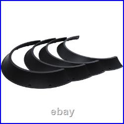4x For VW Touran MK1 Matte Black Fender Flares 4 Wheel Arched CONCAVE Widebody