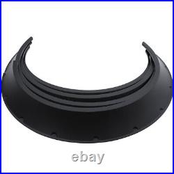 4x For VW Touran MK1 Matte Black Fender Flares 4 Wheel Arched CONCAVE Widebody