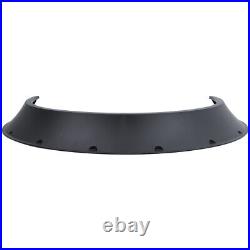 4x For VW Touran MK1 Matte Black Fender Flares 4 Wheel Arched CONCAVE Widebody