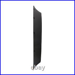 4x For VW Touran MK1 Matte Black Fender Flares 4 Wheel Arched CONCAVE Widebody