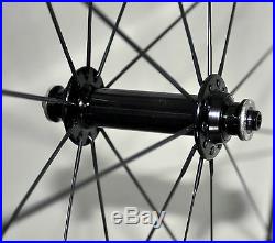 56mm Carbon Clincher Wheel Road Bicycle 700C UD Matt 11s Black 27mm Rims U shape