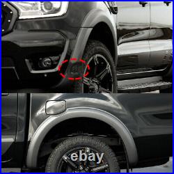 6PCS Wheel Arches Fender Flares for Ford Ranger T8 2019-2021 Wildtrak Double Cab