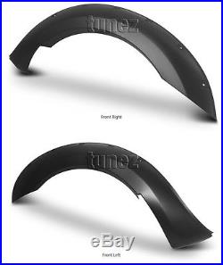 6 Pcs Complete Set Ford Ranger T6 Wide Body Wheel Arch Matte Fender Flare ABS 2G