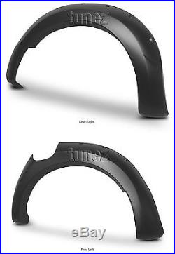 6 Pcs Complete Set Ford Ranger T6 Wide Body Wheel Arch Matte Fender Flare ABS 2G