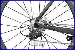 700C Road Bike 11s Disc brake Full Carbon AERO Frame Wheels Racing Bicycle 61cm