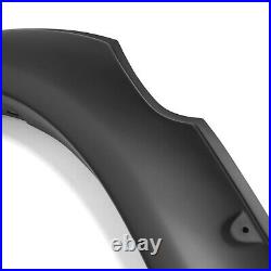70mm MATTE BLACK WHEEL ARCH FENDER FLARE KIT FOR TOYOTA HILUX 2021+