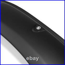 70mm MATTE BLACK WHEEL ARCH FENDER FLARE KIT FOR TOYOTA HILUX 2021+