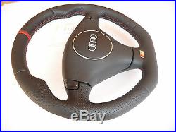 A3 8L A8 D2 A4 B6 8E A2 S3 S4 A6 Tiptronic paddle flat custom steering wheel