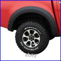 Abs Plastic Matte Black Wheel Arch Body Cladding For Mitsubishi L200 2015+