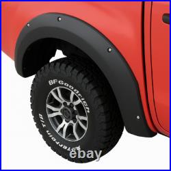 Abs Plastic Matte Black Wheel Arch Body Cladding For Mitsubishi L200 2015+