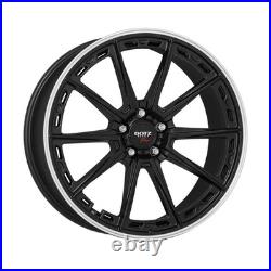 Alloy Wheel Dotz Sonoma Dark 8x19 5x114.3 Black Matt/polished Lip Any