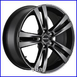 Alloy Wheel Mak Zenith For Opel Vectra 6.5x16 5x112 Matt Black 5q9