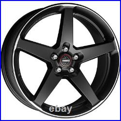 Alloy Wheel Momo Five For Audi A4 Cabriolet 8x18 5x112 Matt Black Polished J58