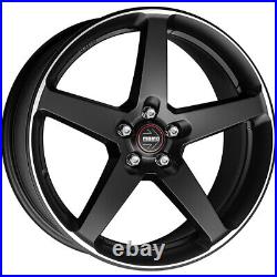 Alloy Wheel Momo Five For Seat Leon X-perience 8x18 5x112 Matt Black Polish 3cc