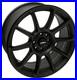 Alloy Wheels 15 Calibre Neo Black Matt For Dacia Logan DJF 20-22
