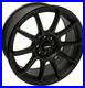 Alloy Wheels 15 Calibre Neo Black Matt For Rover 200 Mk2 89-95