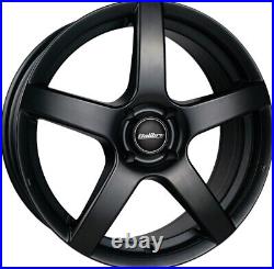 Alloy Wheels 15 Calibre Pace Black Matt For Audi 100 C3 83-91