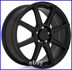 Alloy Wheels 15 Motegi Racing CS8 Black Matt For Renault 19 88-96