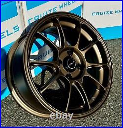 Alloy Wheels 15 SR-9 For Citroen C1 Peugeot 107 108 4x100 Bronze