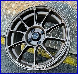 Alloy Wheels 15 SR-9 For Citroen C1 Peugeot 107 108 4x100 Bronze