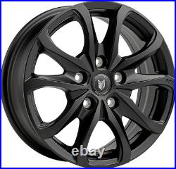 Alloy Wheels 16 Fox Opus 2 Black Matt For Honda Odyssey Mk5 13-22