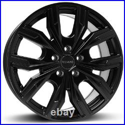 Alloy Wheels 16 Romac Torque Black Matt For Renault Fluence 10-20