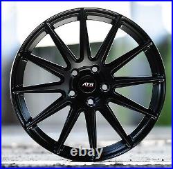 Alloy Wheels 17 02 For Vw Arteon Beetle Bora Caddy Cc Eos Golf 5x112 Black