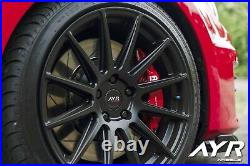 Alloy Wheels 17 02 For Vw Arteon Beetle Bora Caddy Cc Eos Golf 5x112 Black