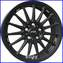 Alloy Wheels 17 ATS Streetrallye Black Matt For Mazda 323 Mk7 94-98
