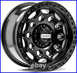 Alloy Wheels 17 Axe AT4 Black Matt For Ford Ranger Mk5 (Arch Kit) 16-20