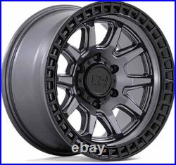 Alloy Wheels 17 Black Rhino Calico Black Matt For BMW 6 Series F12 11-17