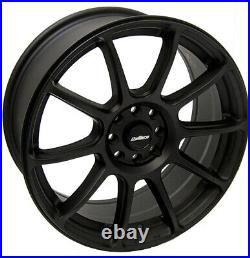 Alloy Wheels 17 Calibre Neo Black Matt For Dacia Logan Van F90 09-12