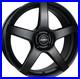 Alloy Wheels 17 Calibre Pace Black Matt For Honda Odyssey Mk3 03-08