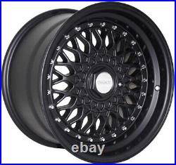 Alloy Wheels 17 Dare DR-RS Black Matt For Toyota Belta 06-14