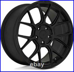 Alloy Wheels 17 Motegi Racing CM7 Black Matt For Mazda CX-5 Mk1 11-17