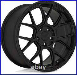 Alloy Wheels 17 Motegi Racing CM7 Black Matt For Renault Talisman 16-20