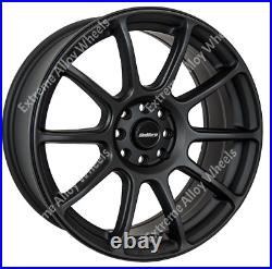 Alloy Wheels 17 Neo For Citroen C1 Peugeot 107 108 4x100 Black