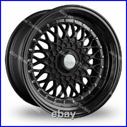 Alloy Wheels 17 RS For Ford Fiesta Focus Fusion Mondeo Orion Sierra 4x108 Black