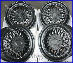 Alloy Wheels 17 RS For Mini R50 R52 R55 R56 R57 R58 R59 Clubman 4x100 Black 7.5