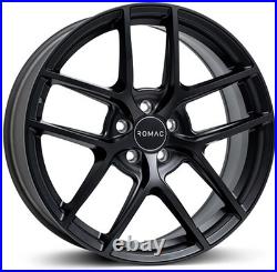 Alloy Wheels 17 Romac Diablo Black Matt For MG Hector 19-22