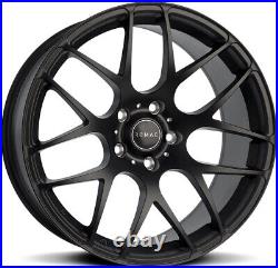 Alloy Wheels 17 Romac Radium Black Matt For Dodge Lancer Mk2 85-89