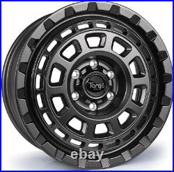 Alloy Wheels 17 Targa TG9-HD Black Matt For LDV Maxus D90 17-22