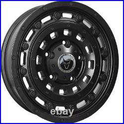 Alloy Wheels 17 Wolfrace Explorer Overland Black Matt For Audi A6 C6 04-11