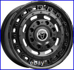 Alloy Wheels 17 Wolfrace Explorer Slotmag Black Matt For Infiniti EX37 09-13