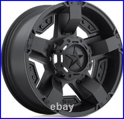 Alloy Wheels 17 XD Rockstar II Black Matt For Toyota Hilux 4WD Mk7 07-15