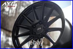 Alloy Wheels 18 02 For Volkswagen Transporter T3 T4 Van Camper 5x112 Black